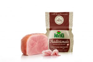 Prosciutto cotto "Tradizionale" Lenti 1/4 s/v kg. 2,5 ca.
