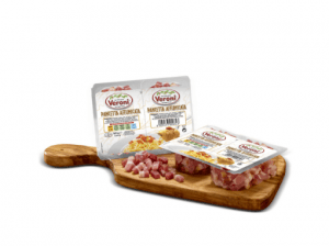 Pancetta affumicata a cubetti "Veroni" da gr. 80x2