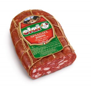 Salame "Spianata Romana" Clai a metà s/v kg. 1,2 ca.
