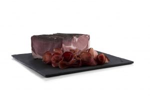 Speck delicato  selezionato in 1/4 s/v kg. 1,2 ca.