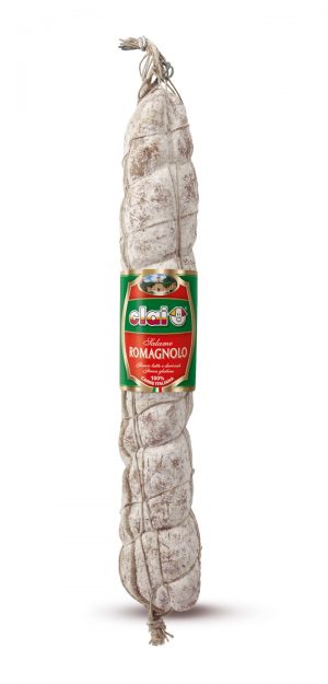 Salame romagnolo 100% filiera "Clai" kg. 0,9