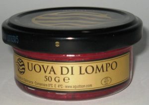 Uova di Lompo rosse da gr. 50 "G.H."